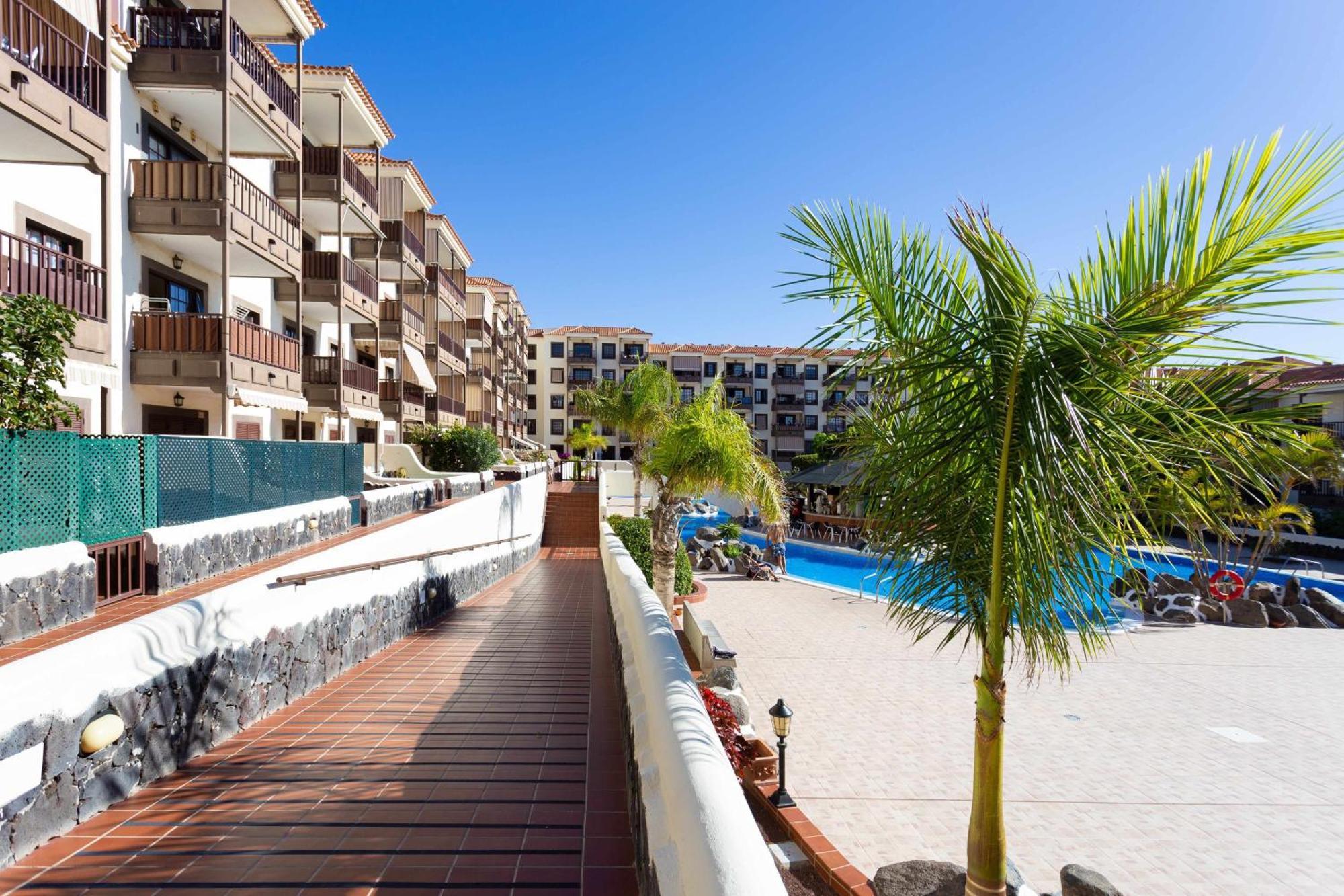 Agradable Piso Con Piscina & Playa Terraza Y Wifi Apartamento Costa Del Silencio Exterior foto