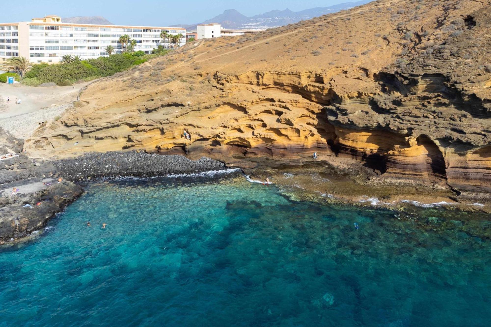 Agradable Piso Con Piscina & Playa Terraza Y Wifi Apartamento Costa Del Silencio Exterior foto